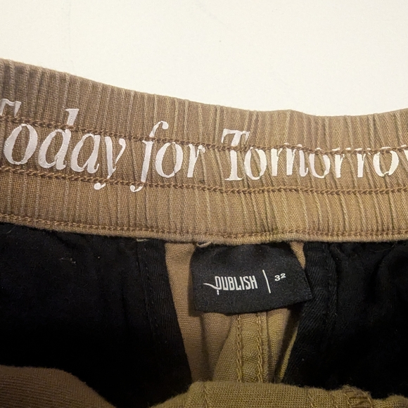 Publish Today For Tomorrow Men's Khaki Jogger Style Pants, Size 32 - Picture 5 of 12